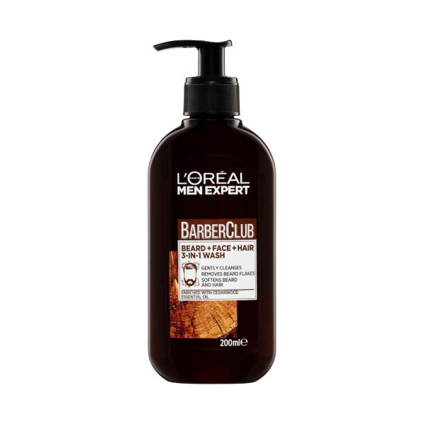 Paris Men Expert Barber Club Face & Hair Wash