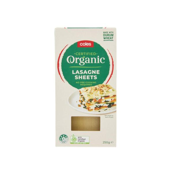 Organic Lasagne Sheets