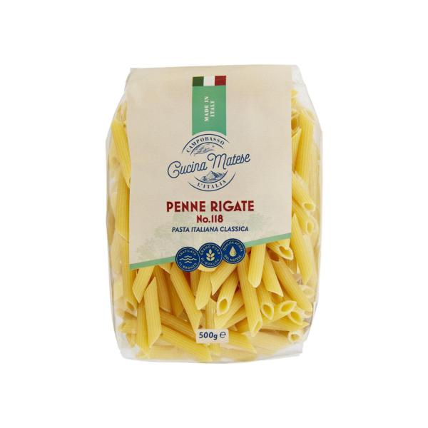 Penne Rigate No.118 Italian Pasta