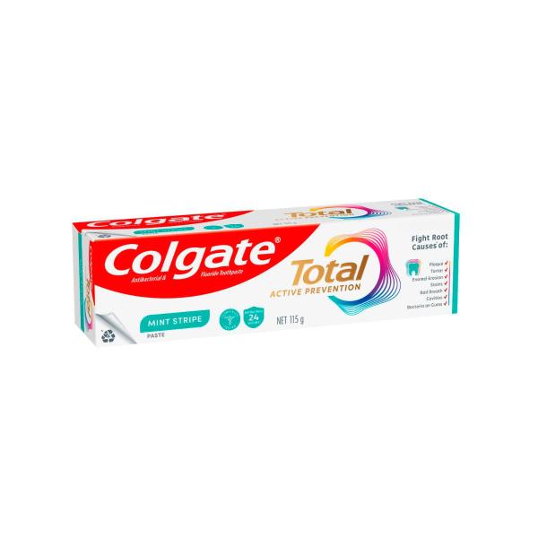 Total Active Prevention Mint Stripe Toothpaste