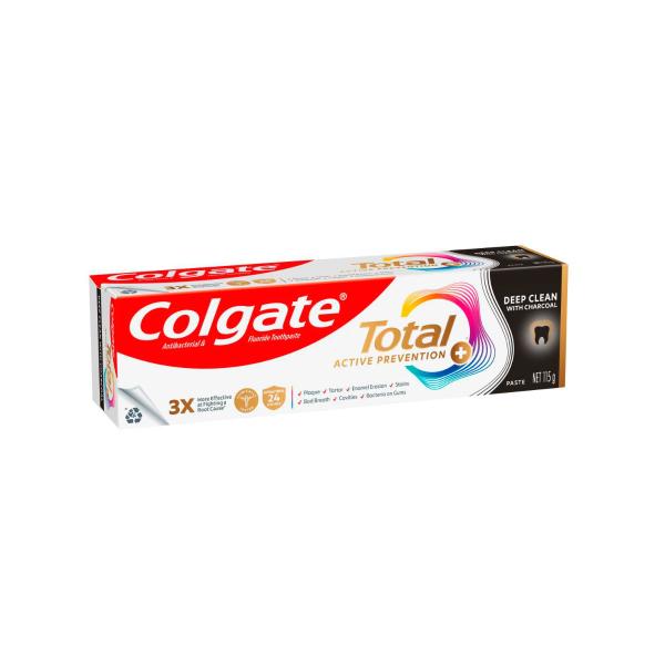 Total Active Prevention Deep Clean Charcoal Toothpaste
