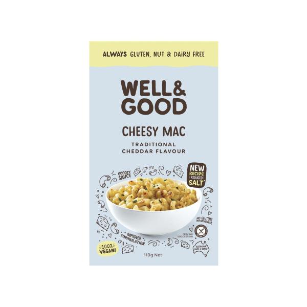 Traditional Cheddar Flavour Vegan Cheesy Mac