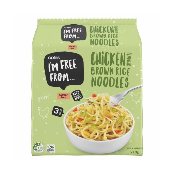 Chicken Flavour Brown Rice Noodles