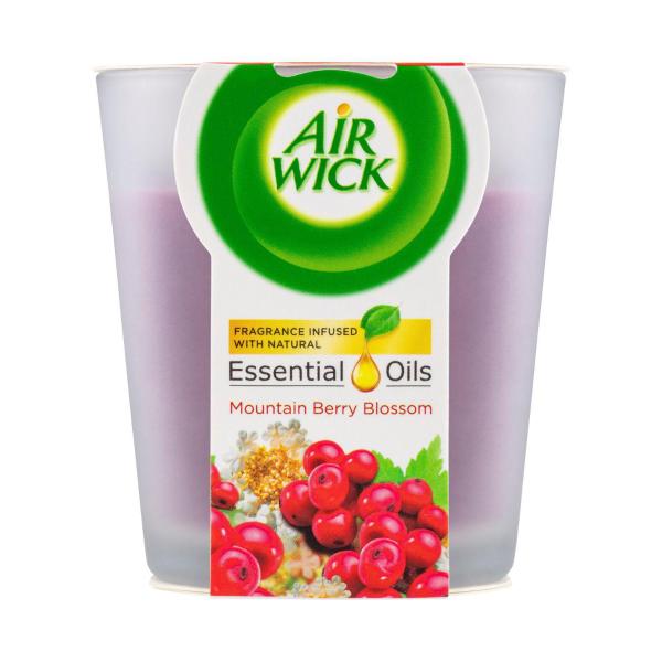 Essential Oils Mountain Berry Blossom Candle