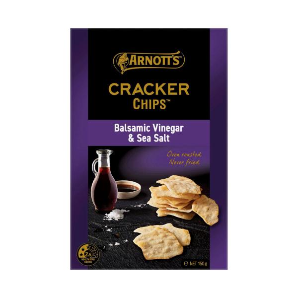 Cracker Chips Balsamic Vinegar & Sea Salt