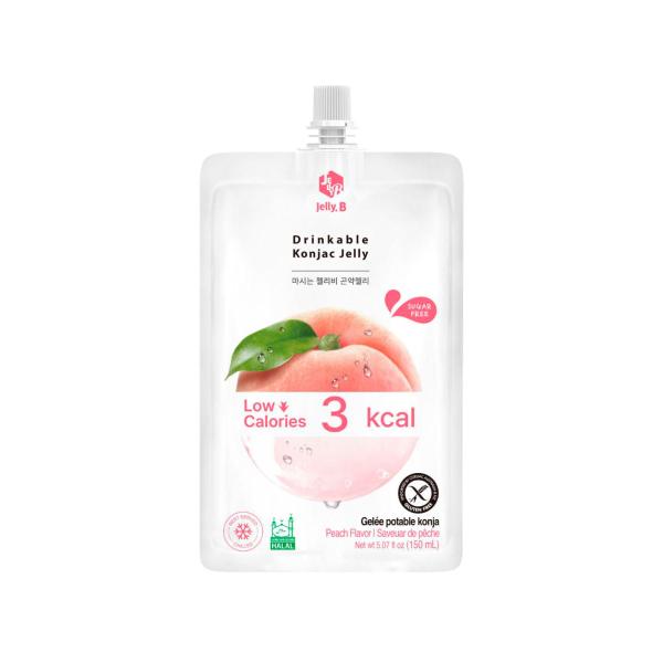 Drinkable Konjac Jelly Peach Flavour