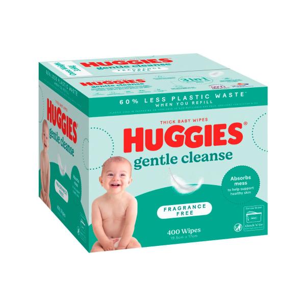 Gentle Cleanse Baby Wipes Fragrance Free