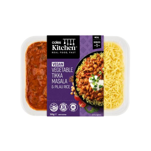 Vegan Vegetable Tikka Masala & Rice