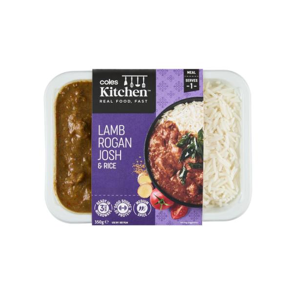 Lamb Rogan Josh & Rice