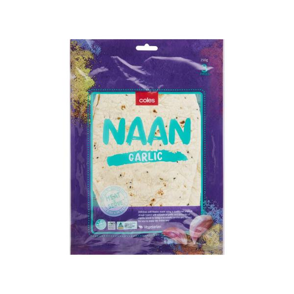 Indian Naan Garlic 3 Pack