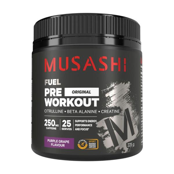 Pre Workout Powder Purple Grape