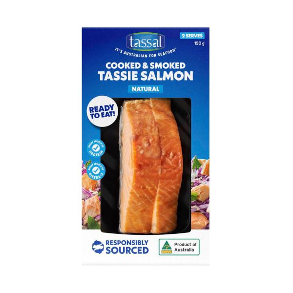 Hot Smoked Salmon Natural