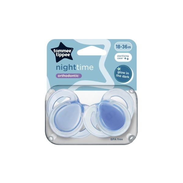 Night Time Baby Dummy 2 Pack 18-36m