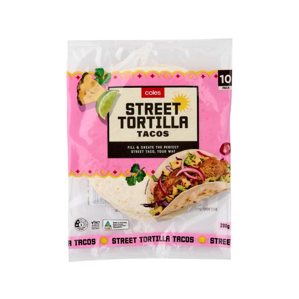 Street Tortilla Wraps 10 Pack