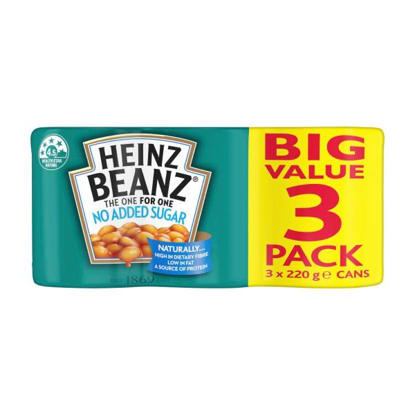 Baked Beans No Added Sugar 3 Pack