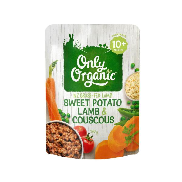 Sweet Potato Lamb & Couscous Baby Food Pouch 10+ Months