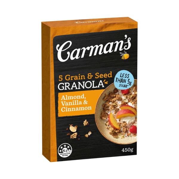 Almond Vanilla & Cinnamon Granola