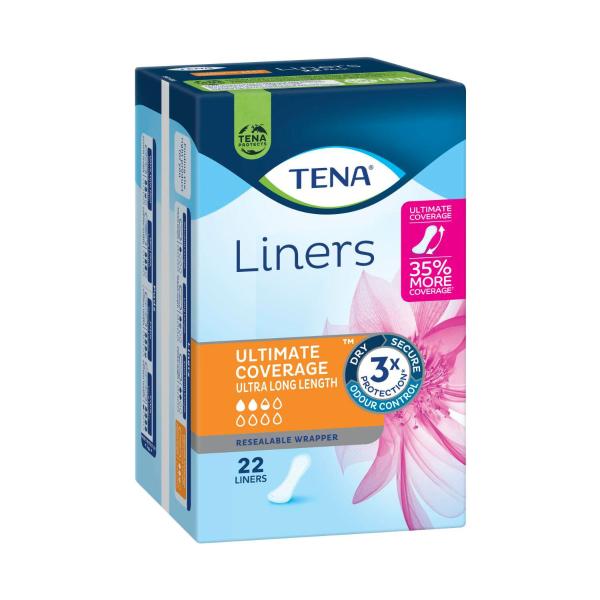 Ultimate Coverage Ultra Long Incontinence Liners