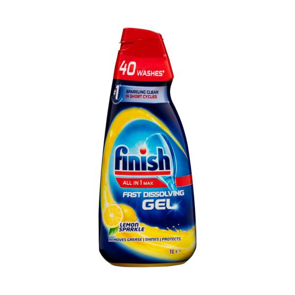 All In 1 Max Dishwasher Gel Lemon