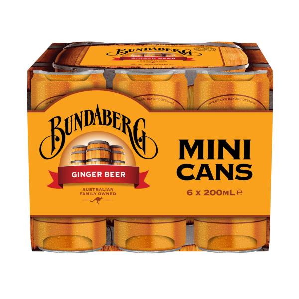 Brewed Ginger Beer 6x200ml