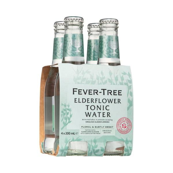 Elderflower Tonic Water 4x200ml
