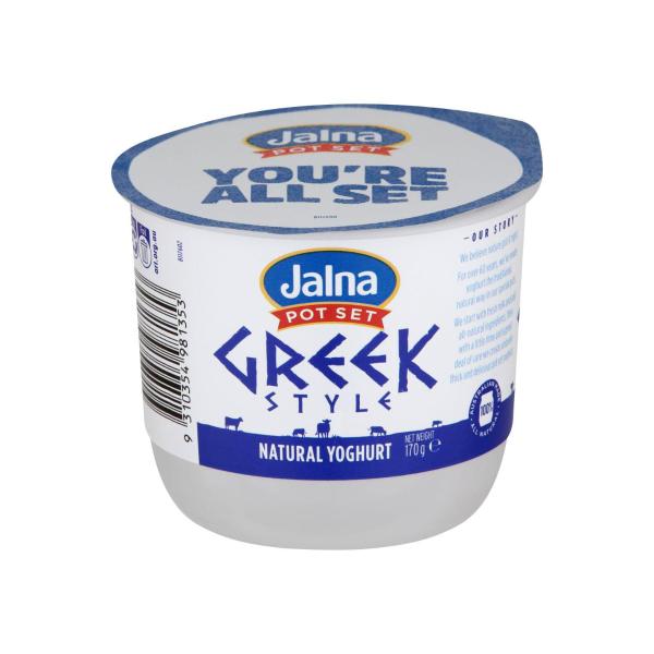 Pot Set Yoghurt Natural Greek Style