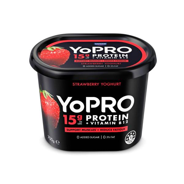 High Protein Yoghurt No Added Sugar Strawberry