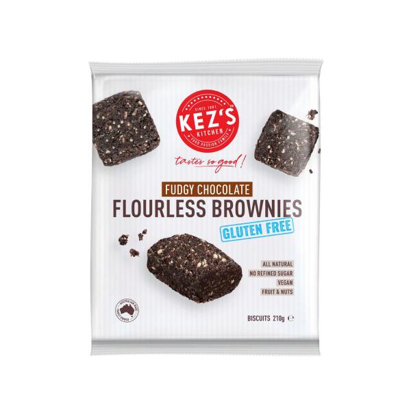 Gluten Free Fudge Chocolate Flourless Brownies