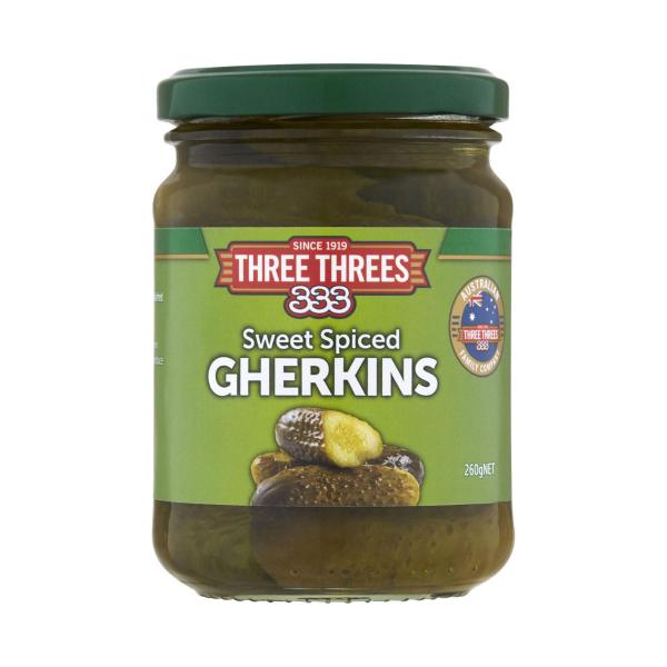 Sweet Spiced Gherkins