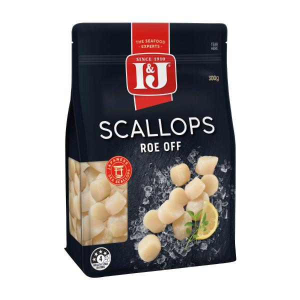 Scallops Roe Off