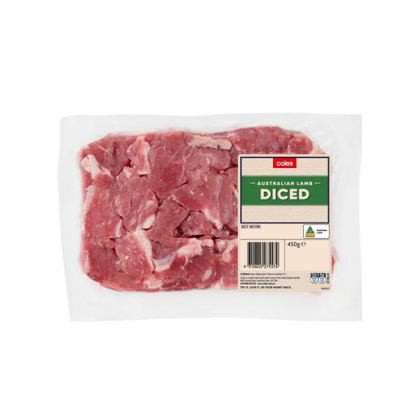 Lamb Leg Diced