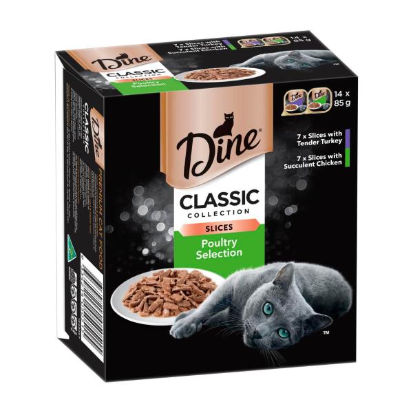 Daily Cat Food Poultry Selection 14x85g