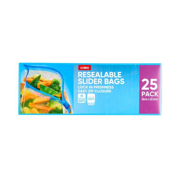 Resealable Slider Bags