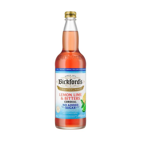 No Added Sugar Lemon Lime Bitter Cordial