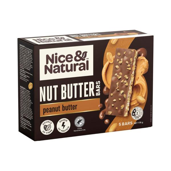 Nut Butter Bars Peanut Butter