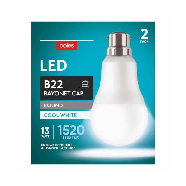 Light Globes Led Gls Bc 13w 1520lum 4000k