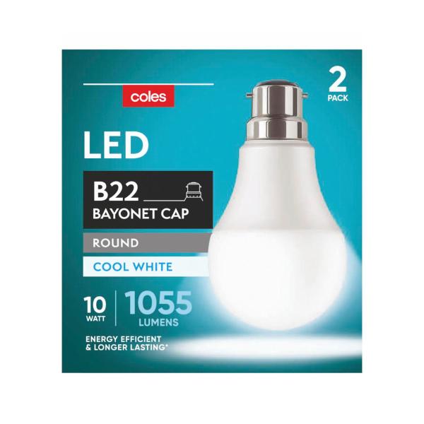 Light Globes Led Gls Bc 10w 1055lum 4000k