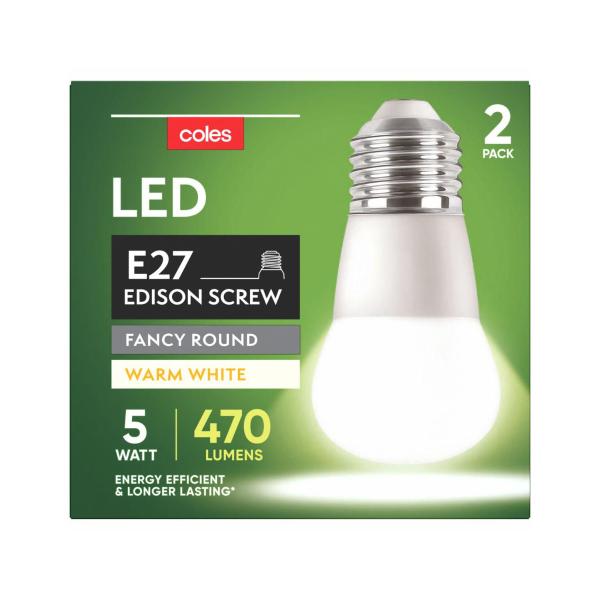 Light Globes Led Es 5w 470lum 2700k