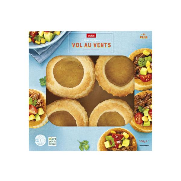 Vol Au Vent 4 Pack