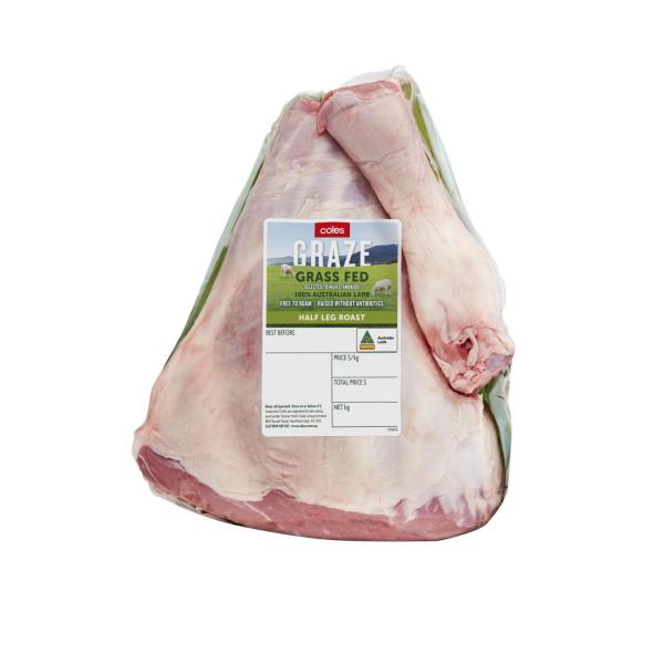 Graze Lamb Leg Roast Half