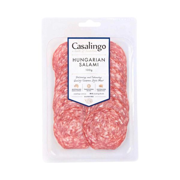 Hungarian Salami Sliced