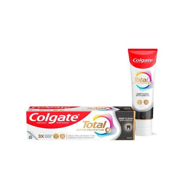 Total Active Prevention Deep Clean Charcoal Toothpaste