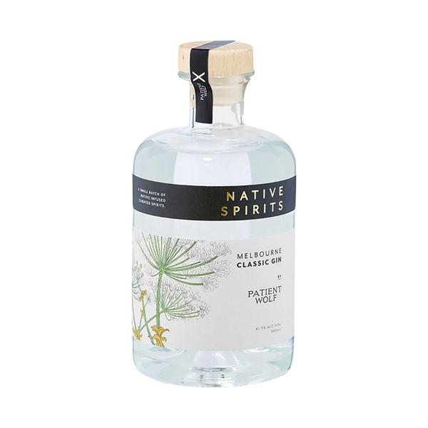 Melbourne Classic Gin By Patient Wolf 500ml