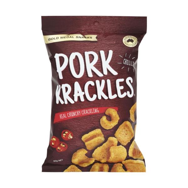 Pork Krackles Chilli