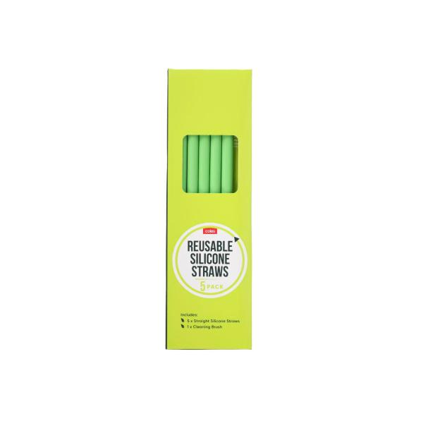 Silicone Straight Straws