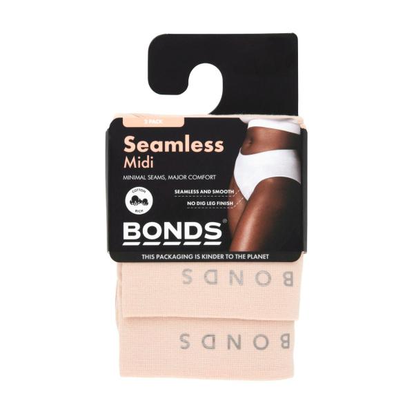 Womens Seamless Midi Brief Size 12