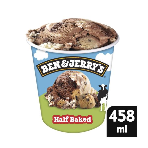 Half Baked Ice Cream Tub