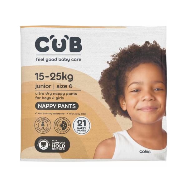 Nappy Pants Junior Size 6 (15-25kg)