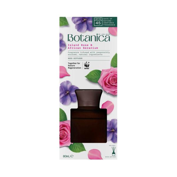 Island Rose & African Geranium Reed Diffuser