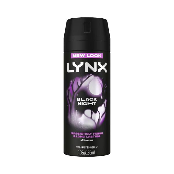 Deodorant Body Spray Black Night